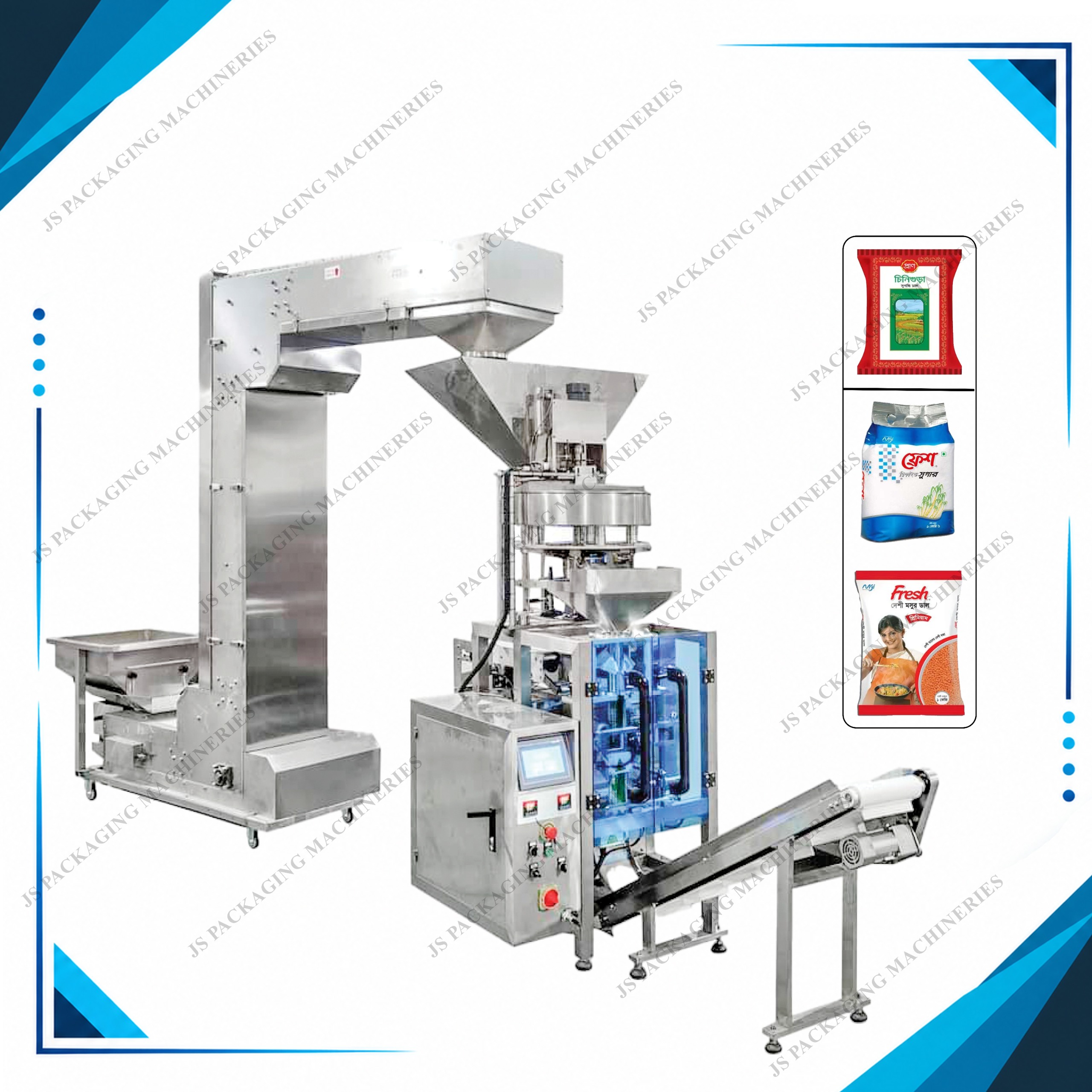 AUTOMATIC Large Vertical Measuring Cup Automatic Packaging Machine