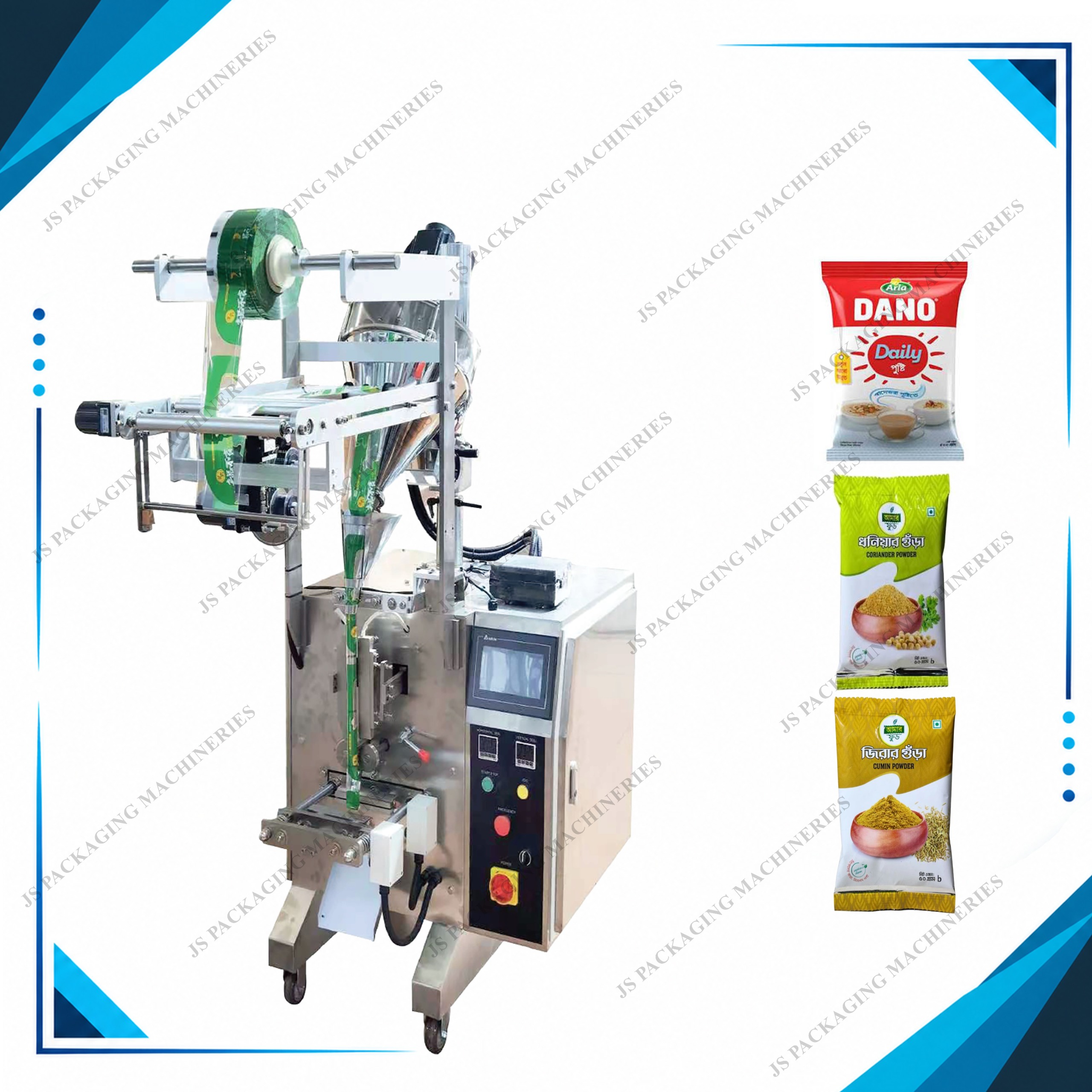 Automatic Mini Pack Powder Packing Machine